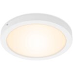 Briloner - lampe led leuchten fire, 21, 4 w, 2200 lm, ip20, blanc, mtal - plastique,  30 cm