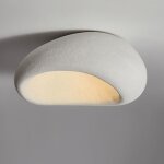 Lampe led design en r�sine, lampe de salon simple pour restaurant, blanc, 45 cm, variateur d'intensit� ...