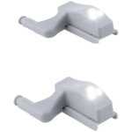 Lampe led � d�tecteur de mouvement pour charni�res de placard universelles, id�ale pour la cuisine, le ...