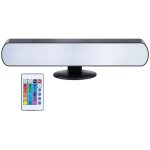 Lampe led � lumi�re blanche et coul�e avec t�l�commande 24, 5 x 3, 5 x 4 cm