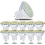 Lampe led mr11 gu4 5w blanc froid, ampoules led 6000k 600 lumens, remplacement pour lampes halog�nes ...