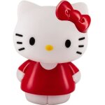 Lampe led teknofun hello kitty 25cm blanc et rouge