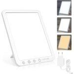 Lampe de luminoth�rapie 15000 lux, simulation de la lumi�re du jour, lampe � lumi�re du jour compacte ...