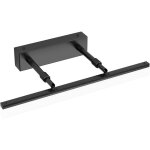 Lampe miroir led 40cm, applique salle de bain 585lm 9w 6000k, lampe miroir pour salle de bain ip44 applique ...