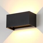 Lampes murales d�coratives, 20 w, �tanche ip65, �clairage mural led pour l'int�rieur et l'ext�rieur, ...