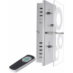 Eglo - lampe murale led rgb, clairage de salon, lumire en verre, tlcommande, couloir, brillant g94127 ...