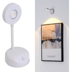 Lampe murale sans fil, eclairage tableau led rechargeable, applique a pile?lampe avec d�tecteur de mouvement?3 ...