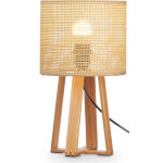 Lampe de nuit boho naturel, 36 cm