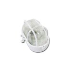 Lampe ovale 60w e - 27 bote blanche 14024