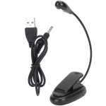 Lampe � pince led rotative � 360�, lumi�re blanche 5000k?6000k pour lecture et bureau