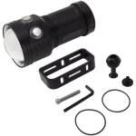 Lampe de plong�e professionnelle 10000lm �tanche ipx8, torche sous - marine avec �clairage rouge et bleu ...