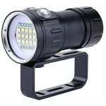 Lampe de plong�e sous - marine ipx8 �tanche de 18000lm, r�sistante jusqu'� 80 m�tres de profondeur, id�ale ...
