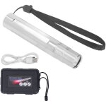 Lampe de poche de th�rapie par la lumi�re infrarouge, 630nm, 660nm, 850nm, en acier inoxydable, led, ...