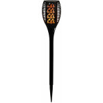 Lampe  prise solaire extrieure  led chemin torche de jardin effet de feu lumire de parc  brochet ...
