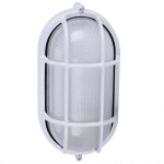 Lampe de sauna de forme ovale, r�sistante � la vapeur et antid�flagrante, adapt�e aux saunas, hammams, ...