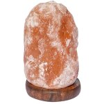 Lampe de sel dcorative rgb base en chne led intgre 1w wasabi 3680 rabalux