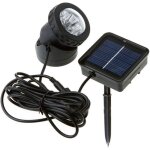 Lampes solaires de bassin, lampes submersible 6led lumi�res sous - marines de projecteur de paysage �tanche ...