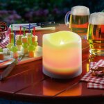 Lampe solaire bougie candle light Lampe solaire bougie candle light