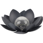 Lampes solaires pour d�coration de jardin ext�rieur, globe en verre craquel�, lampe led �tanche ip55 ...