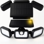 Lampe solaire lampes solaires avec d�tecteur de mouvement projecteur ext�rieur lampes ext�rieures
