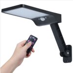Lampe solaire ext�rieur, 48 led lumiere solaire avec d�tecteur de mouvement 3 modes ip65 �tanche projecteur ...