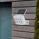 Lampes solaires pour l'extrieur avec dtecteur de mouvement applique murale solaire led extrieure avec ...