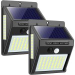 Lampes solaires pour extrieur avec dtecteur de mouvement, , haute qualit 100led - 1000lm lumire solaire ...