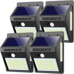 Lampes solaires pour extrieur avec dtecteur de mouvement, , haute qualit 100led - 1000lumen lumire ...