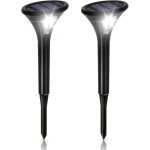 Lampe solaire ext�rieure puissante, �clairage solaire ip65, d�tecteur de mouvement pour jardin et all�e ...