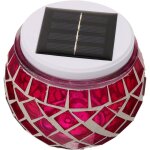 Lampe solaire ext�rieure verre globe lumineux d�coratif pour jardin et