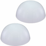 Lampe solaire h�misph�re boule lumineuse solaire ext�rieur d�coration jardin h�misph�re, blanc, ampoules ...