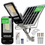 Lampe solaire led puissante vogler 1500w avec capteur de mouvement radar et capteur cr�pusculaire