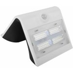 Lampe solaire murale 400lm - blanc - chalet&jardin