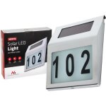 Lampe solaire avec num�ro de maison � led maclean mce172