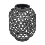 Lampe � poser solaire 'tola' 32cm gris galet
