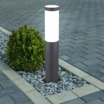 Lampe sur pied en acier inoxydable lampe d'extérieur pour éclairage de jardin anthracite dans un ensemble ... Lampe sur pied en acier inoxydable lampe d'extérieur pour éclairage de jardin anthracite dans un ensemble ...