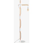Lampe sur pied en bois natural wood - blanc Lampe sur pied en bois natural wood - blanc