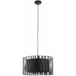 Lampe  suspendre salon moderne noir mtal ?40cm