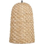 Lampe � suspendre tiss�e main en bambou fa�on osier abat - jour en cloche kerio