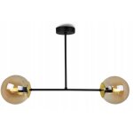 Lampe suspendu lustre moderne � led avec boules de verre