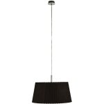 Eglo - lampe suspendue avec abat - jour textile, lampe de salon, suspension noire, plastique aluminium, ... Eglo - lampe suspendue avec abat - jour textile, lampe de salon, suspension noire, plastique aluminium, ...