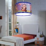 Lampe suspendue pour enfants, motifs d'animaux, lampe suspendue pour salle de jeux, chambre d'enfant, ...