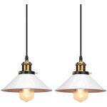Lampes suspendues industrielles e27 luminaire suspension r�tro lampe fer pendentif d'�clairage loft restaurant ...