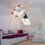Lampe � suspendre chambre d'enfant lampe � suspendre ch�teau lampe pour chambre d'enfant fille, plastique, ...