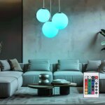 Lampe � suspension lampe de salon lampe de table � manger lampe de cuisine, m�tal verre nickel opale ...