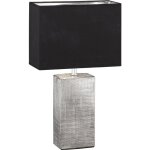 Lampe de table candes grand modle grise et noire - fischer & honsel