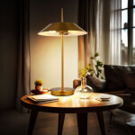Lampe de table lampe de chevet lampe de salon lampe d'appoint lampe de chambre � coucher, m�tal couleur ...