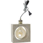 Lampe de table led beton carree girard sudron 88467299 88467299 88467299 88467299 88467299 88467299 88467299 ...