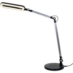 Briloner - lampe de table led leuchten swan, 9 w, 700 lm, ip20, noir, plastique, intensit lumineuse ...