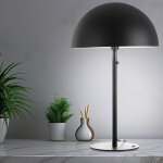 Lampe de table led r�tro champignon gris lampe d'appoint salon lampe de chevet lampe de table chambre ...